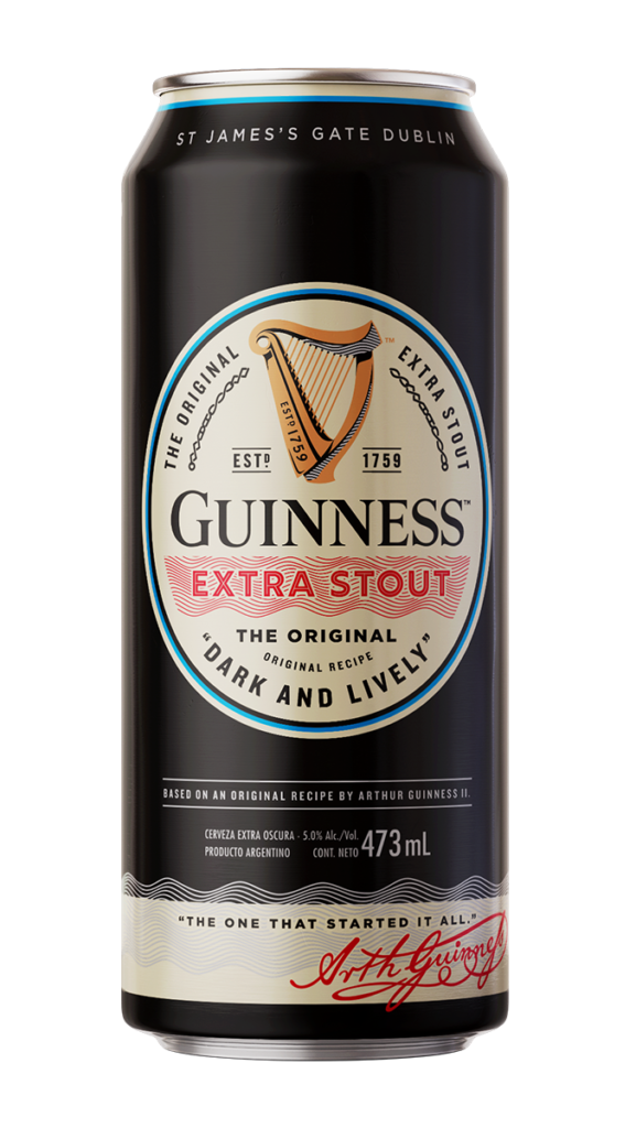 Guinness Extra Stout 473cc x6