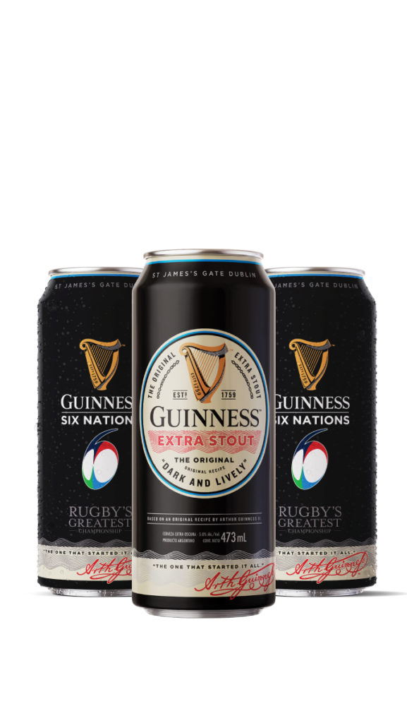 Mix Guinness Extra Stout 473cc x24